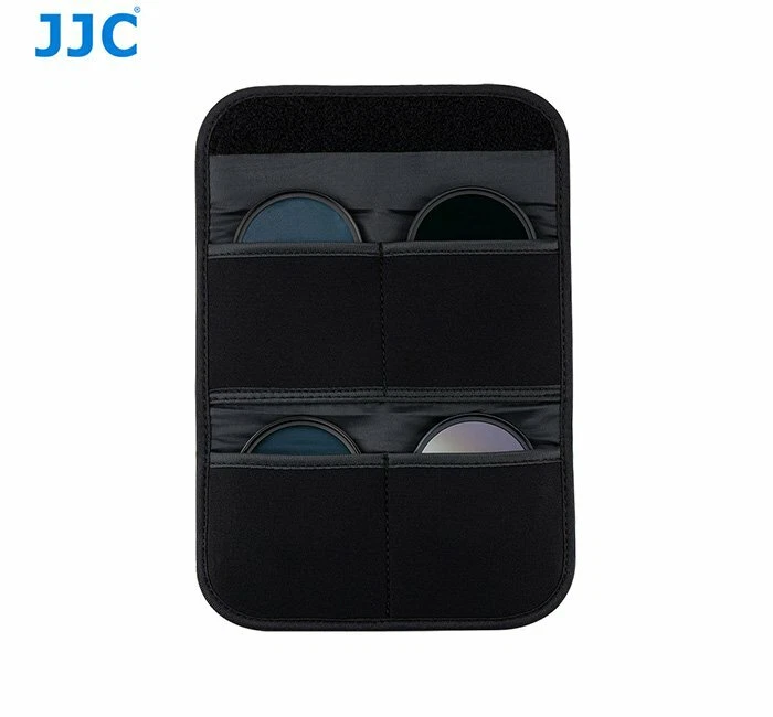 JJC FP-K4L GRAY Filter pouch holds 4 filters up to 82mm (NOT included filter) - Image 3 of 4