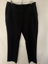 VINTAGE Liz Claiborne Pants Women  s Size 12 Black Trousers High Rise Slacks