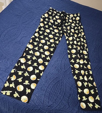 Mens Star Wars: The Mandalorian Grogu The Child Baby Yoda Pajama Pants sz Sm