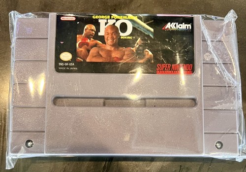 George Foreman's KO Boxing (Super Nintendo Entertainment System, 1993)