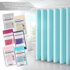 Waterproof Vinyl Super Heavyweight Shower Curtain Liner with Magnets 70"x72"