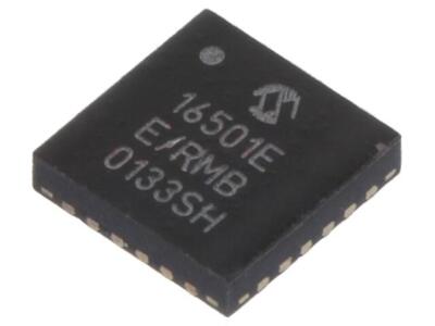 MCP16501TE-E/RMB PMIC LDO,DC/DC Wandler UEing: 2,7-5,5VDC 0,3-1A VQFN24 SMD MICR