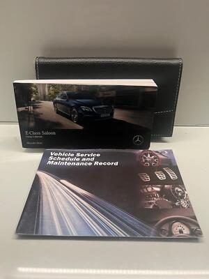 Mercedes E Klasse Limousine Owners Pack / Handbuch / Manual 2016~2020 (2018)!!