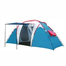 4-6 Person Camping Tent with Door Large Family Cabin Tents for Camping Hiking