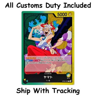 One Piece TCG Yamato Leader OP06-022 Japanese CCG Card Game