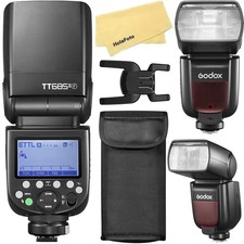 GODOX TT685II Speedlite High-Speed Sync 2.4G Wireless X System Flash for Fuji