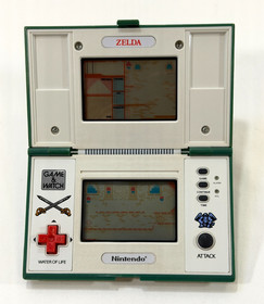 Nintendo Game & Watch: Zelda (ZL-65) 1989 Multi Screen