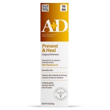 A D Original Diaper Rash Ointment Prevents 4 Ounce Pack of 1 , Colorless
