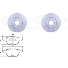 Disque de frein Volvo 360