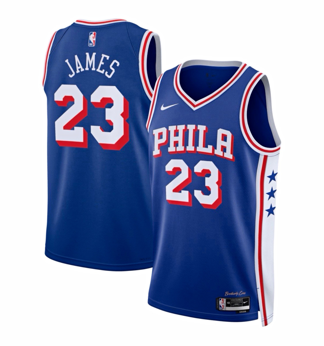 LeBron James Philadelphia 76ers Swingman Jersey ALL SIZES AVAILABLE
