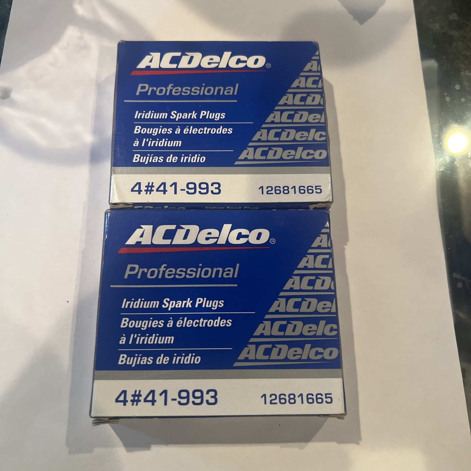 Set Of 8 Genuine GM ACDelco Iridium Spark Plugs 41-993 12681665 New