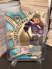 2025-26 Upper Deck Fleer Ultra Dalibor Dvorsky Ultra Structures Gold Auto SR 16