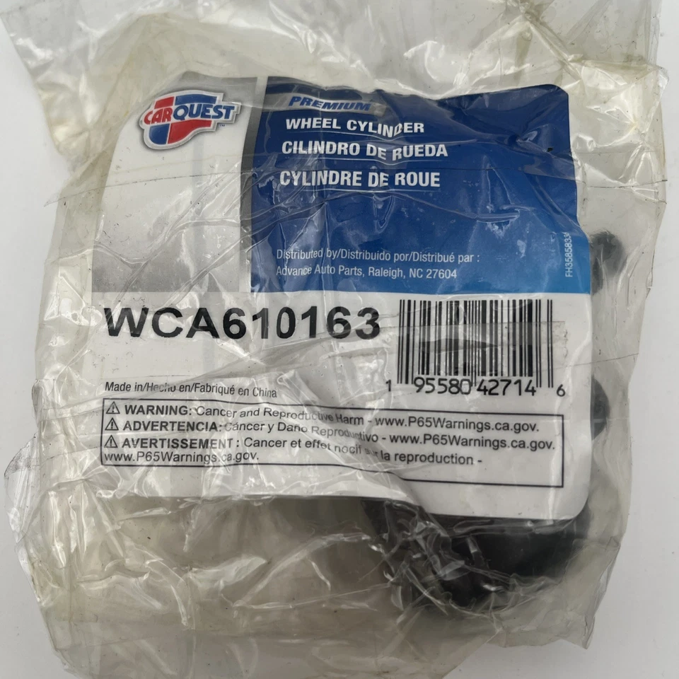 Cilindro de rueda de freno de tambor CARQUEST WCA610163 Foto 2 de 4