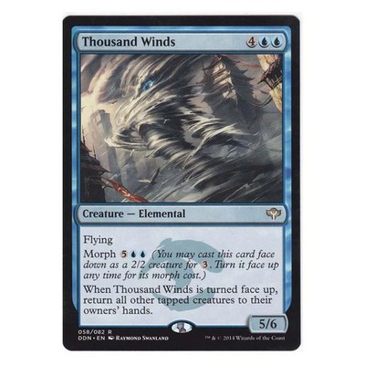 Magic the Gathering - Speed VS Cunning - Tausend Winde - 58/82