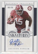 2015 National Treasures College Rookie Signatures 80/99 Jalston Fowler Auto tj0