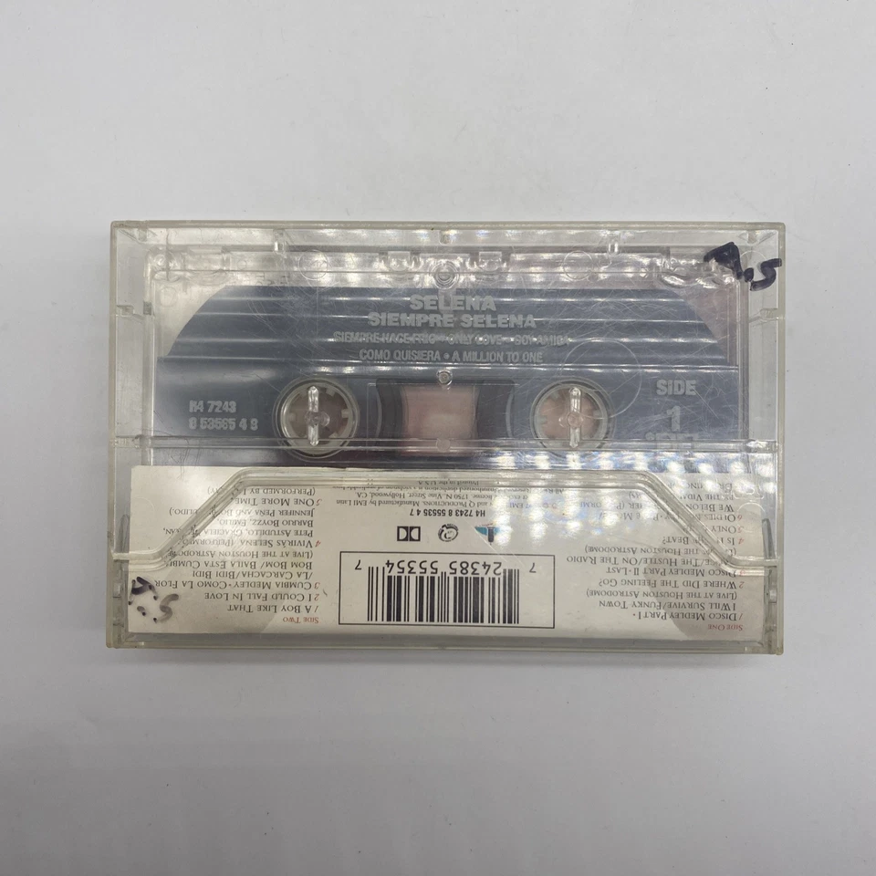 Selena Selina Movie Soundtrack Cassette Tape With Case Foto 2 de 4