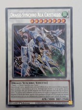 Yu-gi-oh! Drago Synchro Ala Cristallo RARA - Italiano