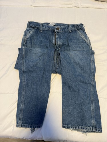Carhartt FR Flame-Resistant Relaxed Fit Work Jeans, Blue Denim, 36x32 - Bild 3 von 6