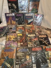 Analog Science Fiction Magazine Lot Of 20 all 1980  s Vintage lot