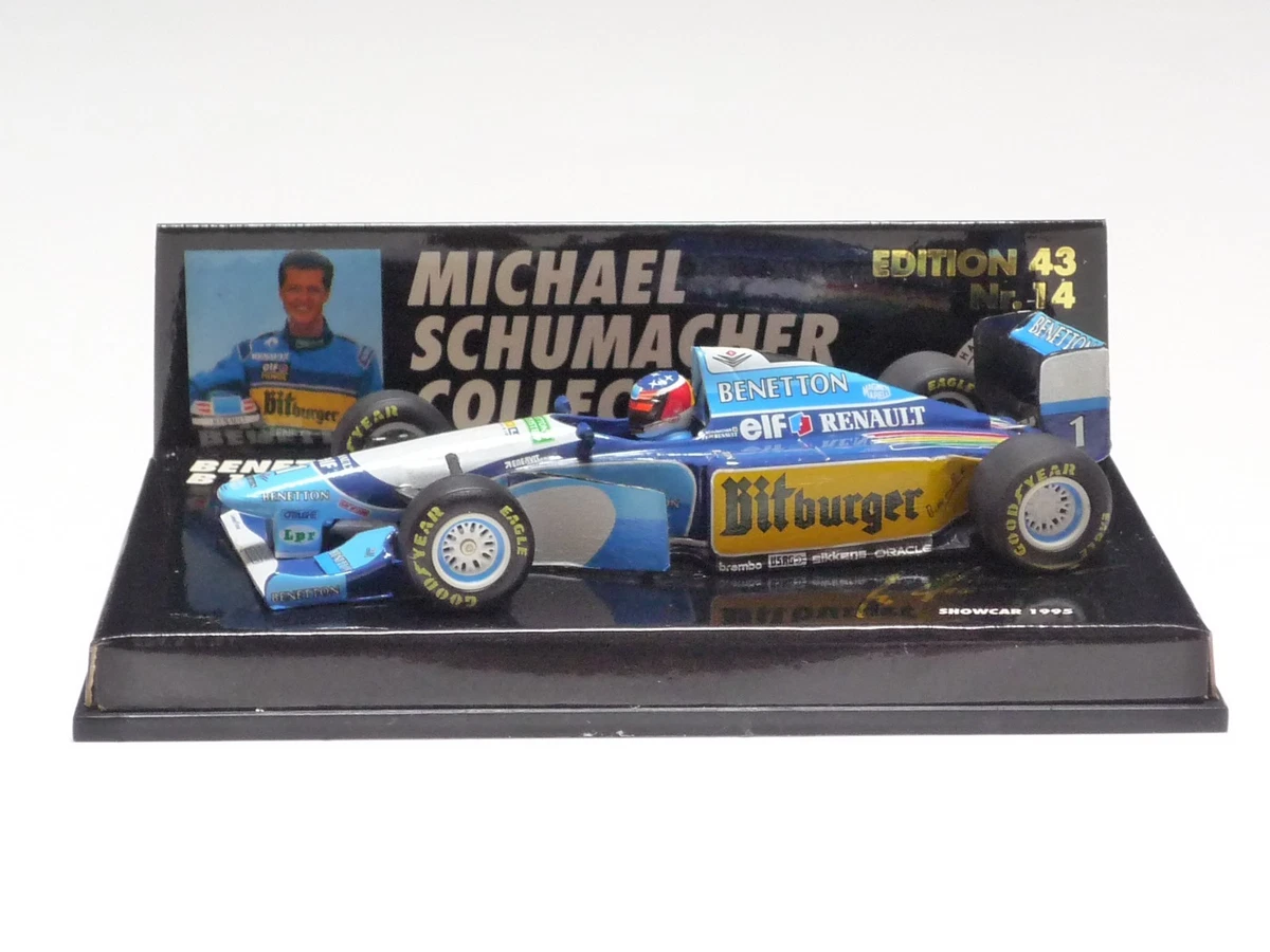 MINICHAMPS Benetton Michael Schumacher Diecast Racing Cars for