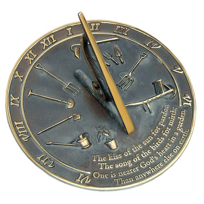 #ad RM2307 Brass Sundial quot;Kiss of the Sunquot; $100.45