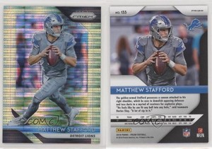 2018 Panini Prizm Neon Green Pulsar Prizm Matthew Stafford #133