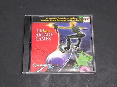 100 Best Arcade Games by Starshine (2000, PC, CD-ROM) Windows 95 