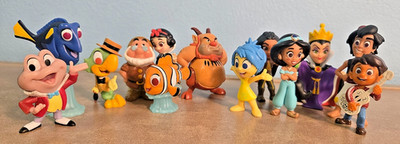 Lot Disney Pixar 100 Years Of Love Collector Character Figurines Limited Edition
