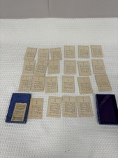 Antique Profitable Play Bible Characters Card Game Nellie T Magee Original Case