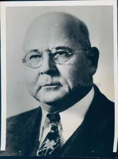 1937 Photo Press Thomas Andrews State Supreme Court Justice Fellows Honorary