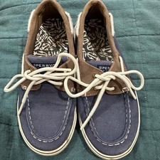 Sperry Boys Blue and Navy Boat-shoes