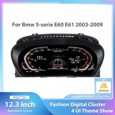 12.3 ''Digitale Dashboard For BMW 5 Series Snelheidsmeter Virtuele Cockpit Voor