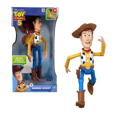 Disney Pixar Toy Story 5 Running Woody 12'' Talking Figure FAST SHIPPING FROM FL