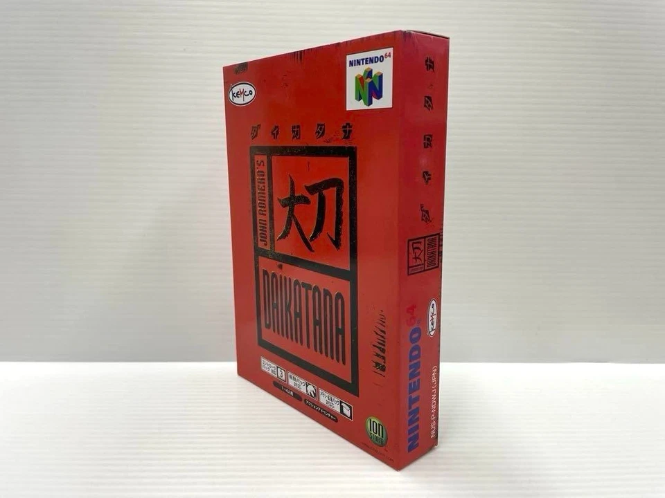 John Romero's Daikatana Nintendo 64 N64 Kemco Juego Retro Vintage Sin UsarExcelente Foto 3 de 4