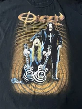 Zakk Wylde and Ozzy Osbourne Black T-Shirt Cotton Full Size.webp