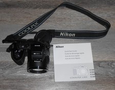 Black Nikon COOLPIX L810 Bridge Camera 26x Zoom Built-in Flash