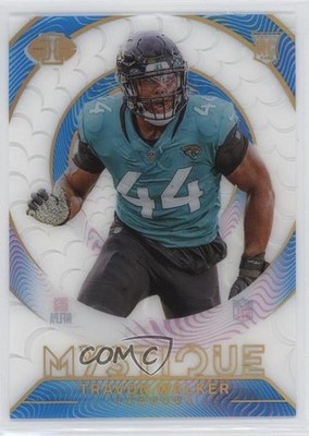 2022 Panini Illusions Mystique Light Blue 287/299 Travon Walker Rookie RC 0b12