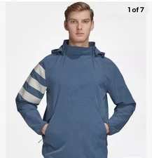 Adidas All Blacks Rugby All Weather  Jacket Tech Ink/Grey