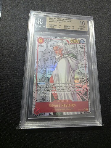 Silvers Rayleigh (Parallel Manga) graded BGS 10 for sale on eBay
