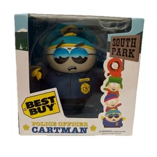 NEW Police Officer Cartman Figure & Frozen Kenny South Park Mezco Toyz Best Buy