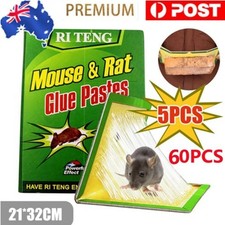 50PCS Mouse Traps Rat Mice Mouse Trap Board Snare Catcher Board Pad Board AU HOT