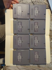 LOTTO 8 giochi NES - Goonies II, Karate Kid, Paperboy, TMNT, Wizards Warriors VG f/s