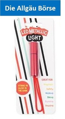 Trendhaus  952646 Design & Art LED Metallic Light rot ca. 5,5 cm Neu OVP