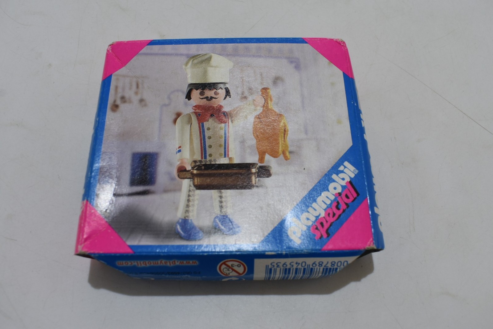 Playmobil 4593 Chef de Cuisine vintage neuf en boite de 2001