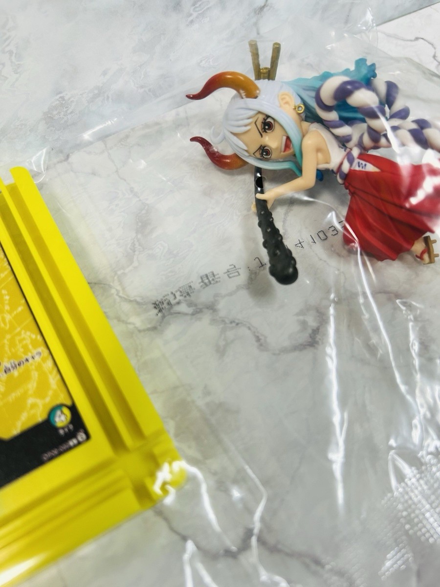 ONE PIECE Leader Card Figure LECAFIG Yamato & Jewelry Bonney Set