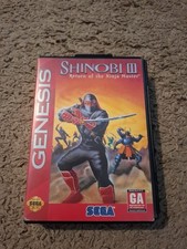 Shinobi III Return of the Ninja Master Sega Genesis 