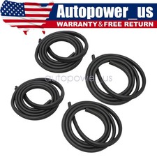 4 Pcs For 03-09 Hummer H2 Door Seal Weatherstrip On Body Front-rear Lh-rh 4 Pcs For 03-09 Hummer H2 Door Seal Weatherstrip On Body Front-rear Lh-rh