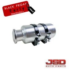 4''x8'' 0.38 Gallon Vertical Fuel Tank Gas Tank 1/4'' NPT Spun Aluminum Top Fill