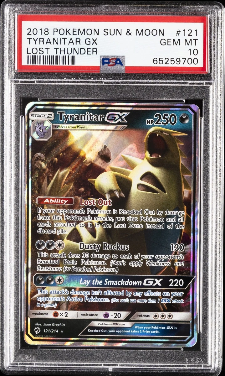 Pokémon TCG Professional Sports Authenticator (PSA) Sun & Moon
