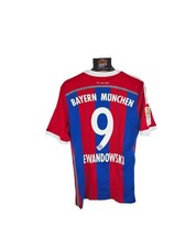 Maglia calcio FC Bayern Monaco Home 2014-2015 #9 Lewandowski maglia jersey